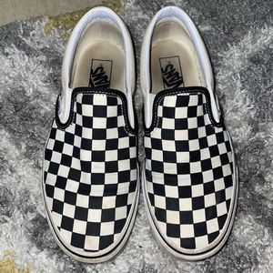 Checkered Vans